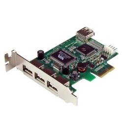 Startech SCHEDA USB PCIE A 4 PORTE LP